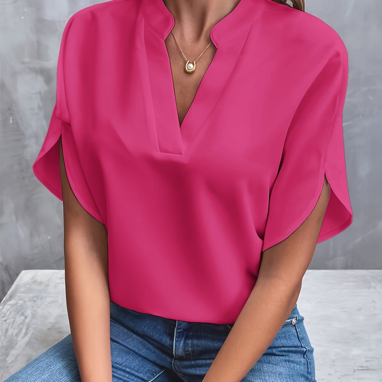Arielle Soft Drape Blouse