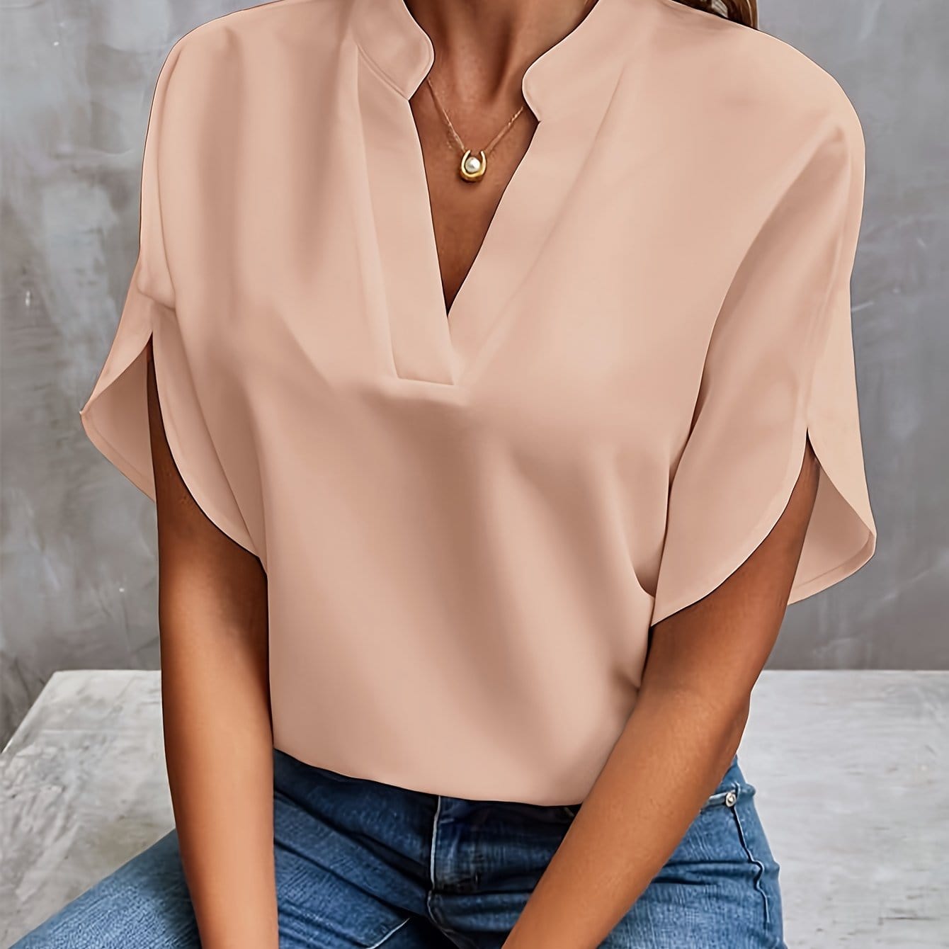 Arielle Soft Drape Blouse