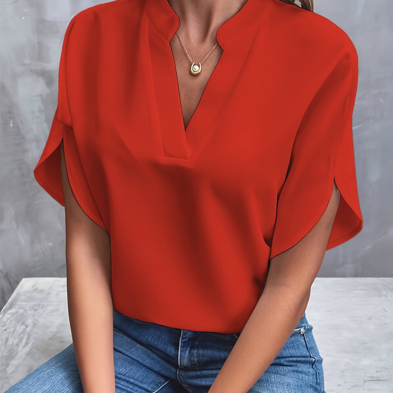 Arielle Soft Drape Blouse