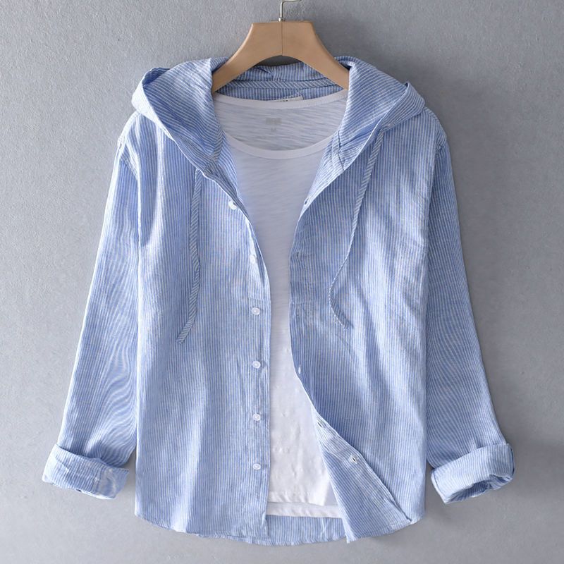 ARLO LINEN HOODIE