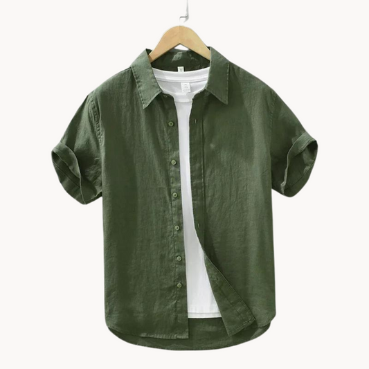 Riviera Linen Short Sleeve Shirt