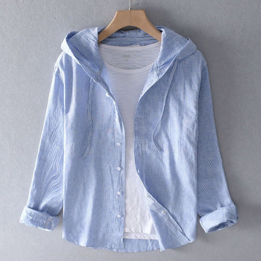 ARLO LINEN HOODIE