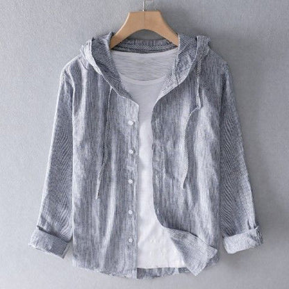 ARLO LINEN HOODIE