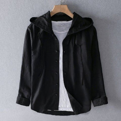 ARLO LINEN HOODIE